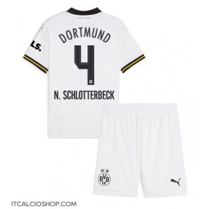 Borussia Dortmund Nico Schlotterbeck #4 Terza Maglia Bambino 2024-25 Manica Corta (+ Pantaloni corti)